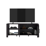Rack de TV Freedom Wengue 147.4x61.5cm para TV Hasta 65" Pulgadas con Dos Compartimientos