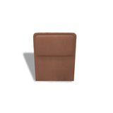 Cabecero de Piso Nube Camel 120x120cm para cama Semidoble con Acabado Liso