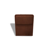 Cabecero de Piso Nube Marron 120x120cm para cama Semidoble con Acabado Liso
