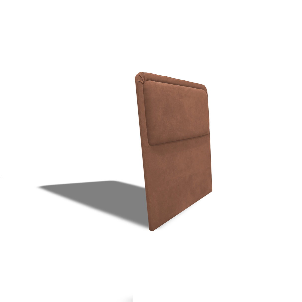 Cabecero de Piso Nube Camel 140x120cm para cama Doble con Acabado Liso