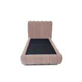 Combo Base Cama y Cabecero Praga Camel 100x40cm para Colchón Sencillo 100 X 190 Cm sin Colchón