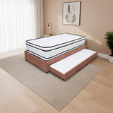 Combo Cama Tarima y Colchón Nube Camel 100x35cm para Colchón Sencillo 100 X 190 Cm sin Cabecero