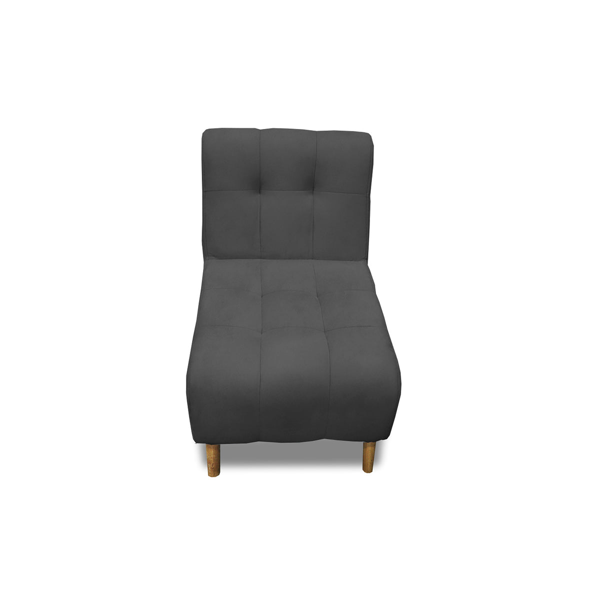 Poltrona Milan Gris Oscuro 60x95cm de Un Puesto sin Apoya Brazos