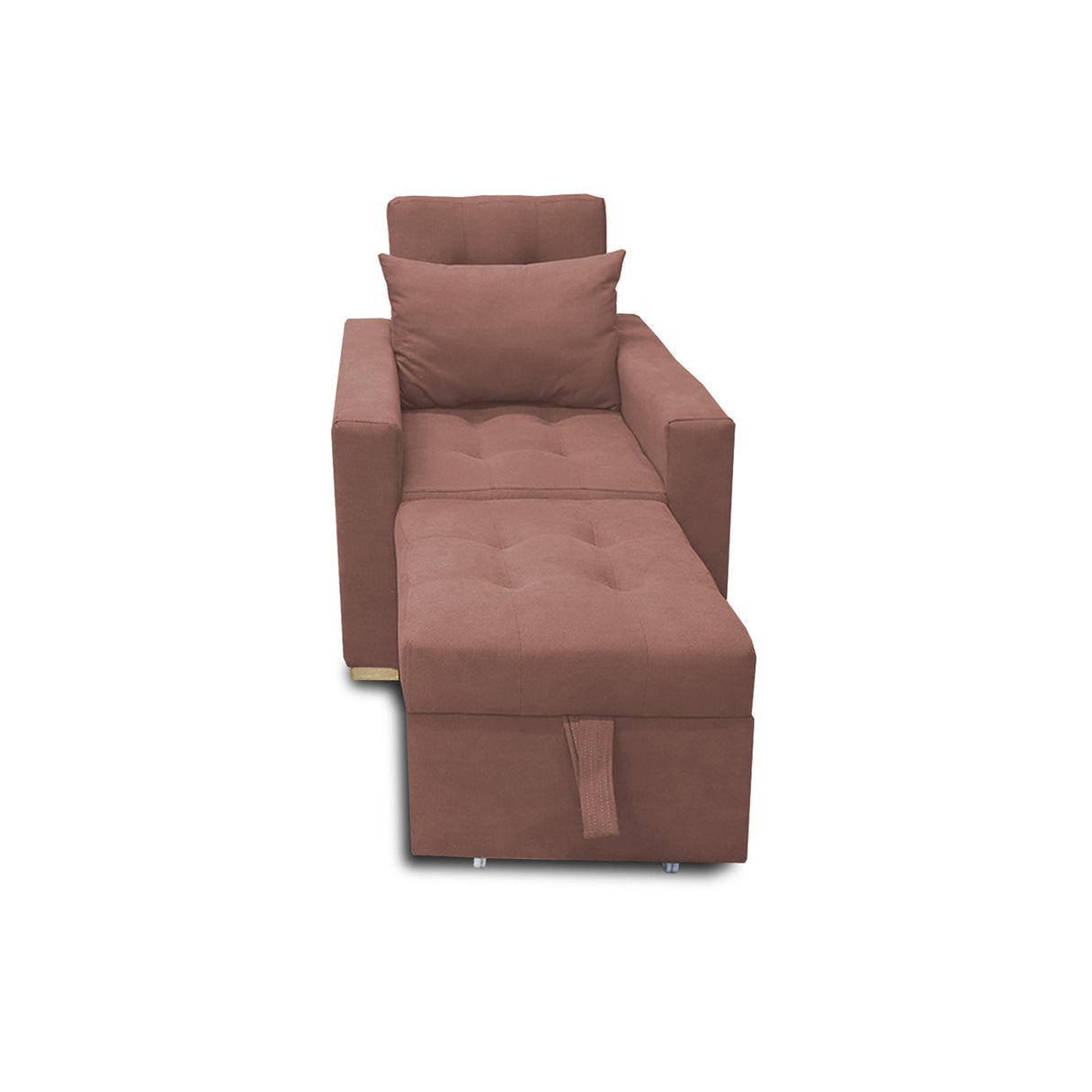 Poltrona Mood Camel 80x95cm de Un Puesto Reclinable sin Apoya Brazos