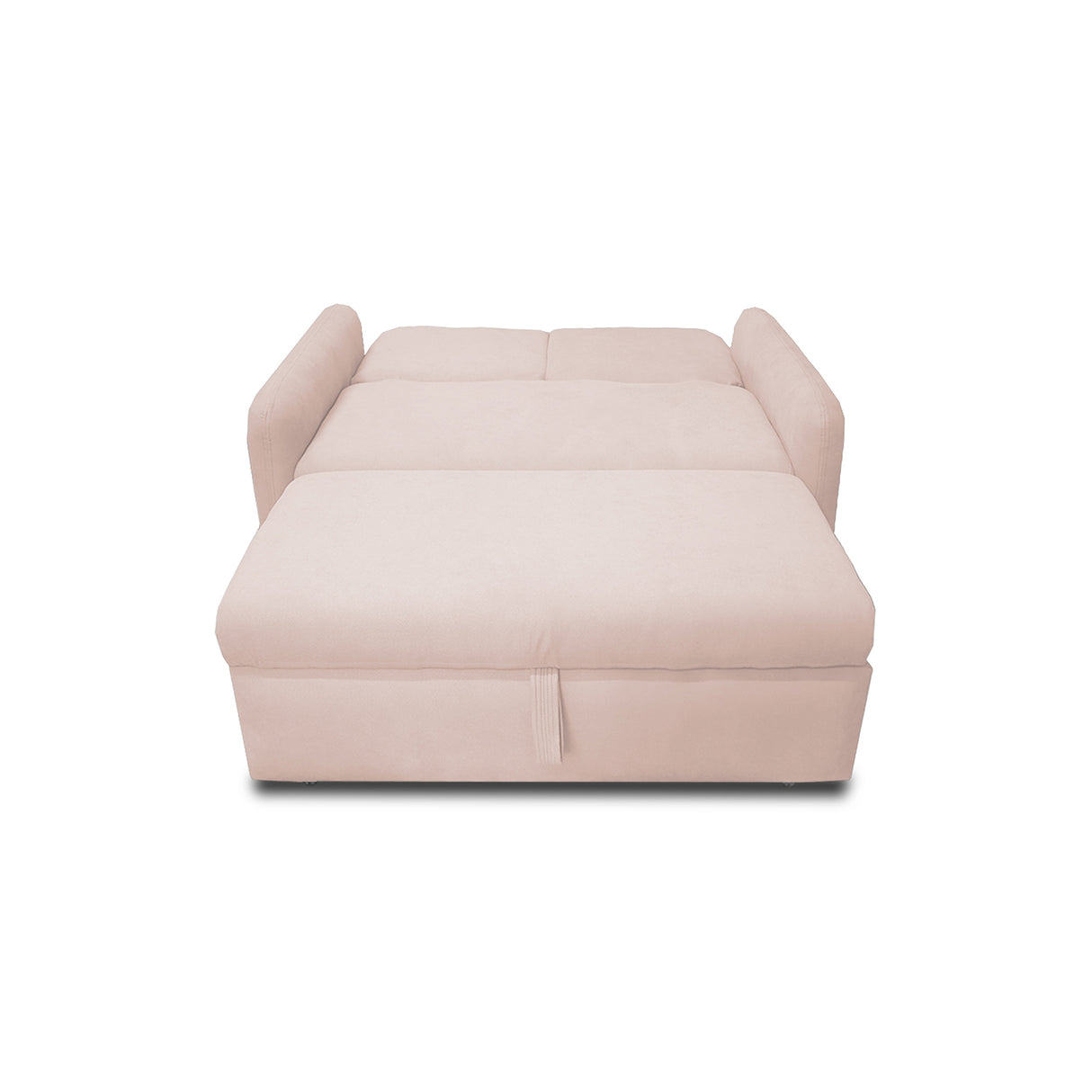 Sofacama Nube Beige 120x95cm de Dos Puestos Reclinable con Apoya Brazos