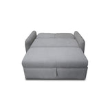Sofacama Nube Gris 120x95cm de Dos Puestos Reclinable con Apoya Brazos