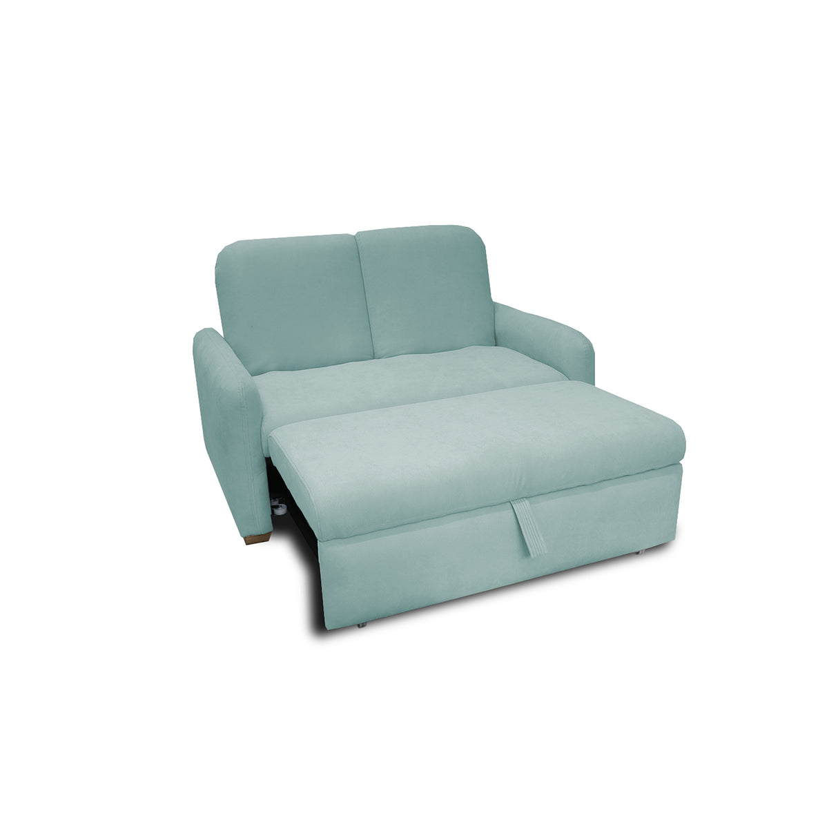 Sofacama Nube Menta 120x95cm de Dos Puestos Reclinable con Apoya Brazos
