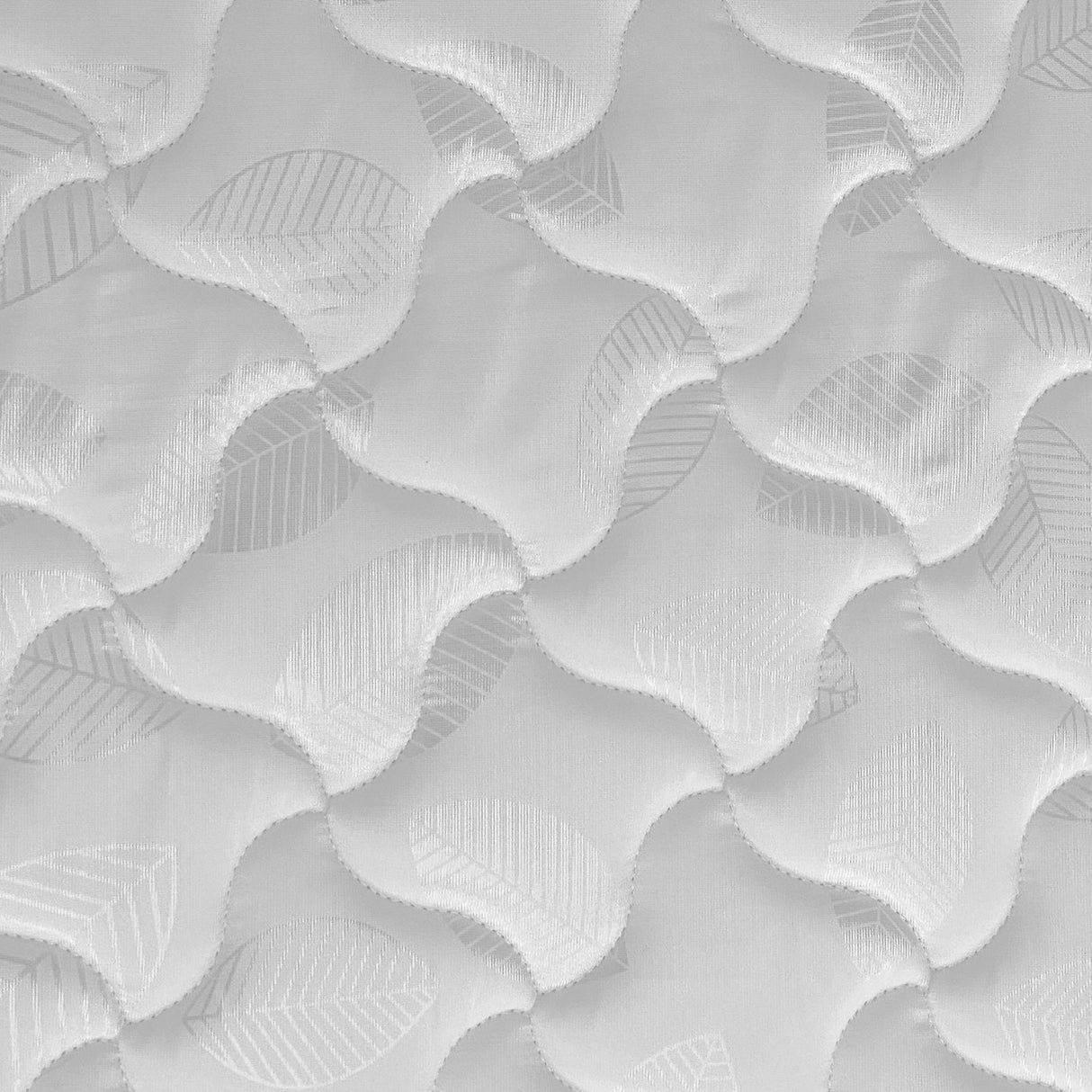 Colchón Jardín Gris y Blanco King 200 X 200 Cm Ortopedico Firmeza Firme Adaptable Doble Faz