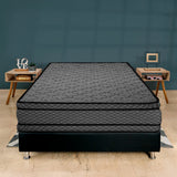 Colchón Caney Gris Sencillo 100 X 190 Cm Ortopedico Firmeza Firme Adaptable Doble Faz con Pillow Doble