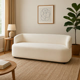 Sofá Boom Blanco 170x72cm de Tres Puestos sin Appoya Brazos