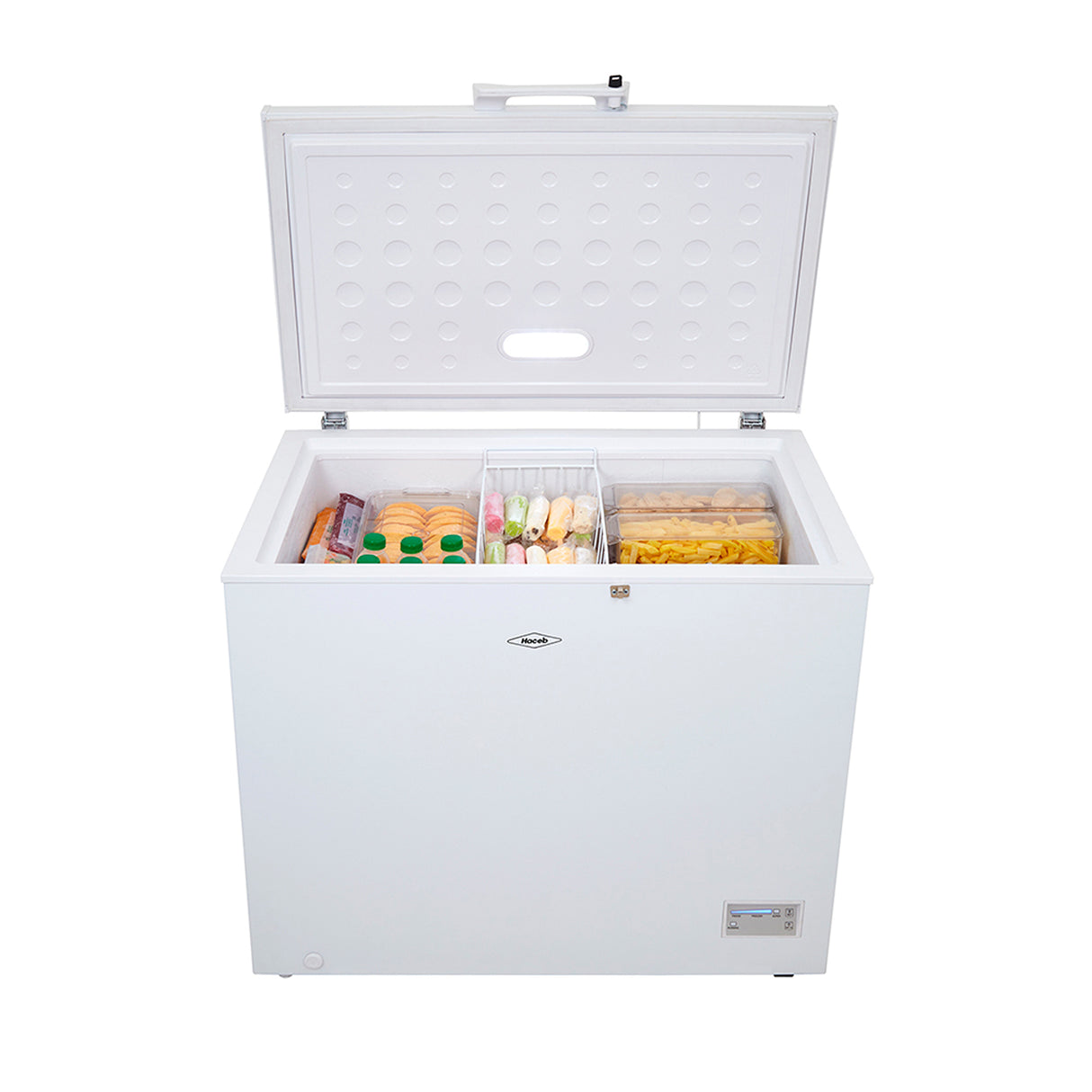 Congelador Frost Haceb Blanco 95.4x95.4cm de 251 Litros con Control de Temperatura