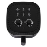 Freidora de Aire Haceb Negro 23.5x31.9cm de 4.2 Litros con Un Compartimiento de Cocción y con 6 Funciones Preconfiguradas
