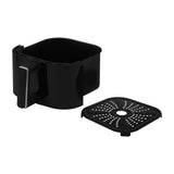 Freidora de Aire Haceb Negro 23.5x31.9cm de 4.2 Litros con Un Compartimiento de Cocción y con 6 Funciones Preconfiguradas
