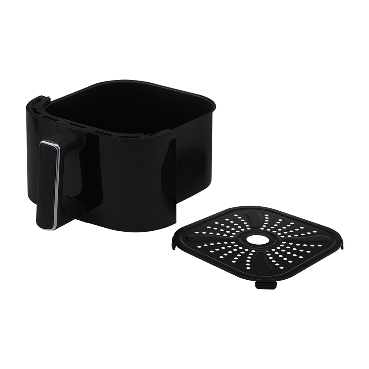 Freidora de Aire Haceb Negro 23.5x31.9cm de 4.2 Litros con Un Compartimiento de Cocción y con 6 Funciones Preconfiguradas