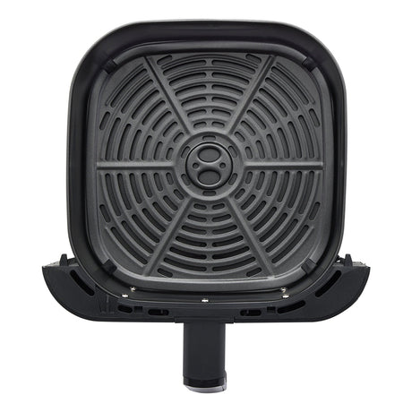 Freidora de Aire Haceb Negro 26.5x35cm de 6 Litros con Un Compartimiento de Cocción y con 10 Funciones Preconfiguradas