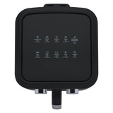 Freidora de Aire Haceb Negro 26.5x35cm de 6 Litros con Un Compartimiento de Cocción y con 10 Funciones Preconfiguradas