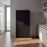 Alacena Ossa Wengue 78x154cm con Dos Puertas