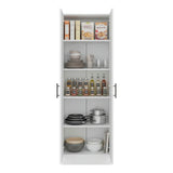 Alacena Tommy Blanco 55.2x170.8cm con Dos Puertas