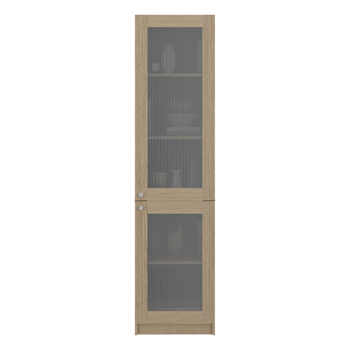 Estantería Home E-M6 Cartagena y Wengue 45.2x180.6cm Rectangular con Cuatro Entrepaños y Cinco Compartimientos