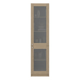 Estantería Home E-M6 Cartagena y Wengue 45.2x180.6cm Rectangular con Cuatro Entrepaños y Cinco Compartimientos