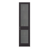 Estantería Home E-M6 Wengue 45x180.6cm Rectangular con Cuatro Entrepaños y Cinco Compartimientos