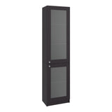 Estantería Home E-M6 Wengue 45x180.6cm Rectangular con Cuatro Entrepaños y Cinco Compartimientos