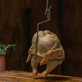 Rack de Pollo Plateado 16x26cm