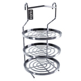 Rack de Hamburguesa para Barril Plateado 12x20cm