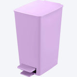 Combo Estudio Infantil Blanco y Lavanda 88x50cm con Un Escritorio Una Silla y Una Basurera