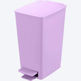 Combo Estudio Infantil Blanco y Rosado Fuerte 88x50cm con Un Escritorio Una Silla y Una Basurera