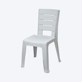 Set x 13 Sillas Barú Gris Hielo 46.9x81.6cm de Asiento Rectangular con Espaldar y sin Apoya Brazos