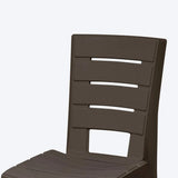 Set x 13 Sillas Barú Wengue 46.9x81.6cm de Asiento Rectangular con Espaldar y sin Apoya Brazos