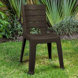 Set x 13 Sillas Barú Wengue 46.9x81.6cm de Asiento Rectangular con Espaldar y sin Apoya Brazos