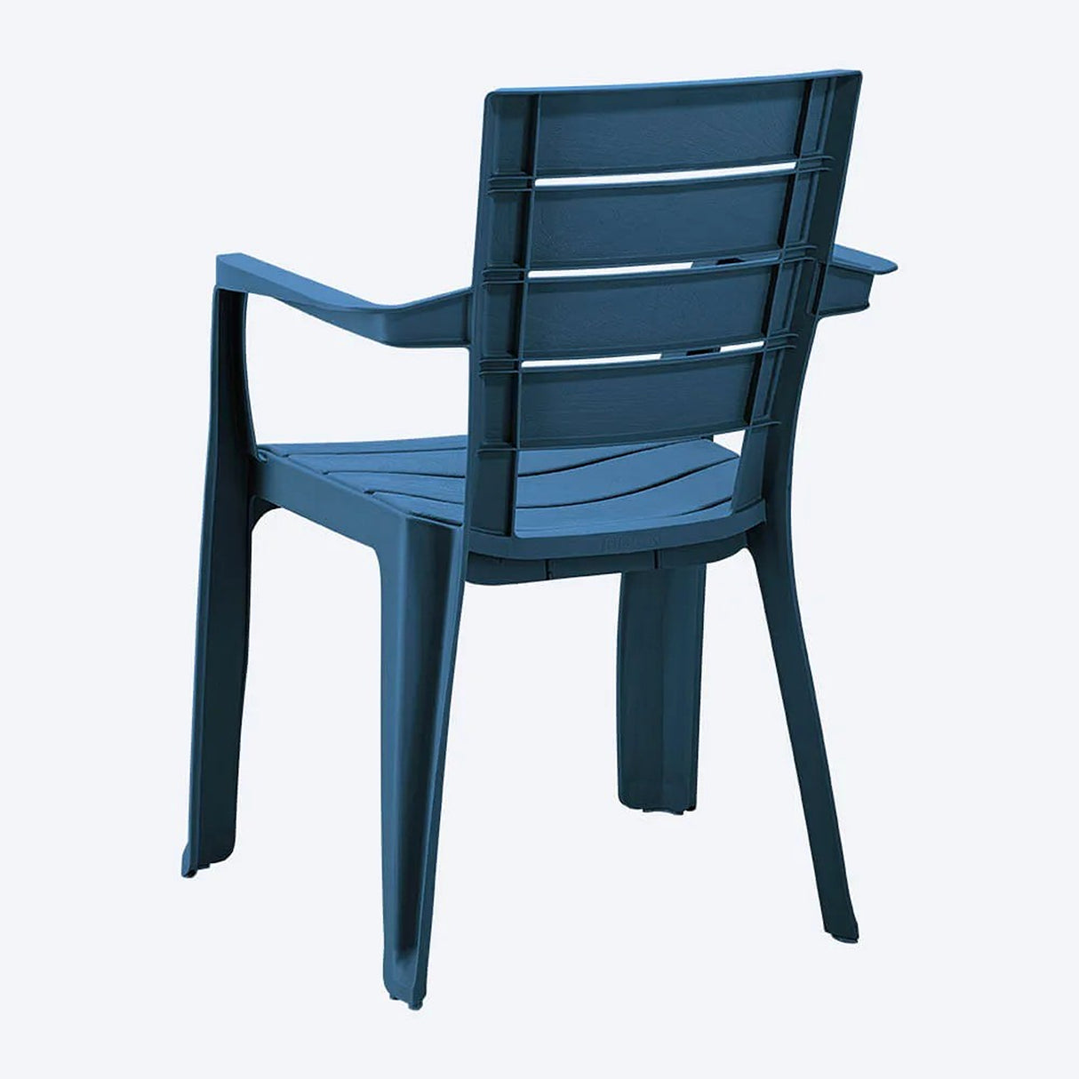 Set x 13 Sillas Barú Trendy Azul Petróleo 59x82.5cm de Asiento Rectangular con Espaldar y con Apoya Brazos