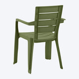 Set x 13 Sillas Barú Trendy Verde Selva 59x82.5cm de Asiento Rectangular con Espaldar y con Apoya Brazos