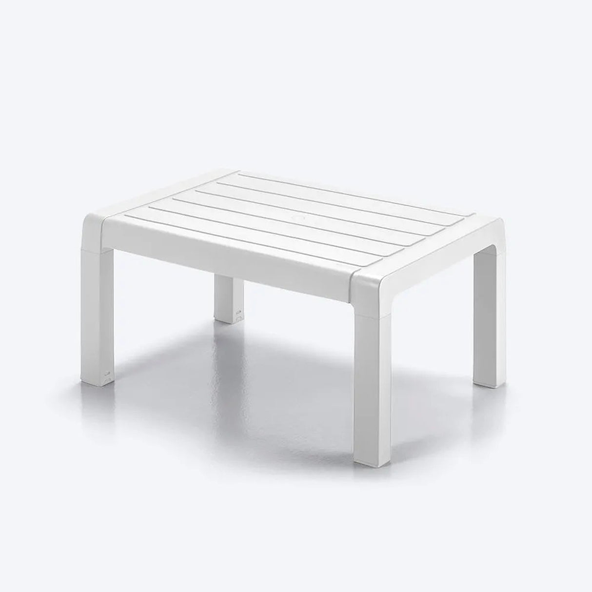 Combo Sofá Barú Verde y Blanco 131x74.5cm de Dos Puestos con Una Mesa de Centro
