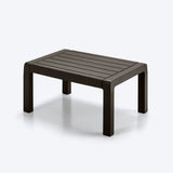 Combo Sofá Barú Wengue 131x74.5cm de Dos Puestos con Una Mesa de Centro