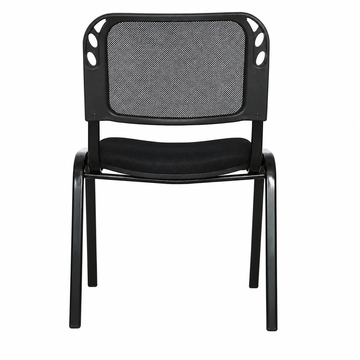 Silla Interlocutora Negro 48x78cm sin Apoya Brazos