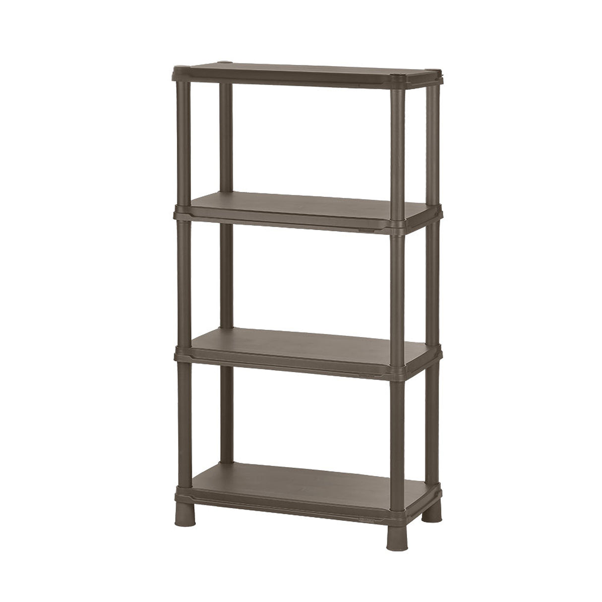 Estante Rimax Solido Moca 71.4x134cm de Cuatro Niveles