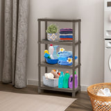 Estante Rimax Solido Moca 71.4x134cm de Cuatro Niveles
