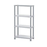 Estante Rimax Solido Gris 71.4x134cm de Cuatro Niveles
