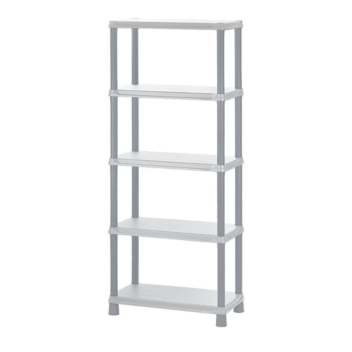 Estante Rimax Solido Gris 71.4x174.5cm de Cinco Niveles