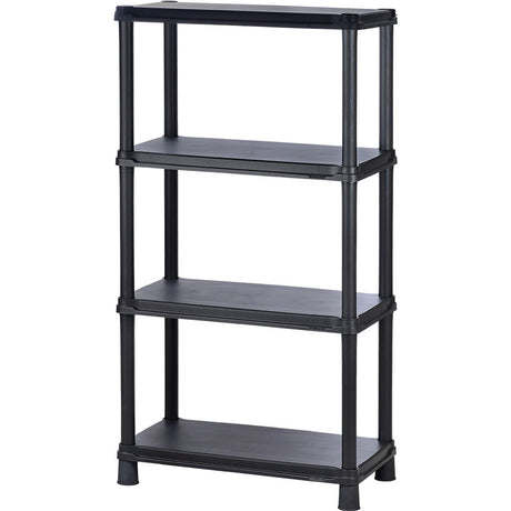 Estante Rimax Solido Negro 71.4x134cm de Cuatro Niveles