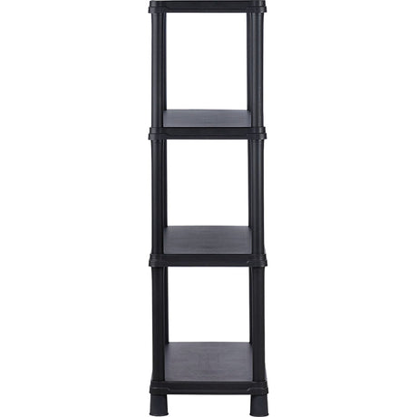 Estante Rimax Solido Negro 71.4x134cm de Cuatro Niveles