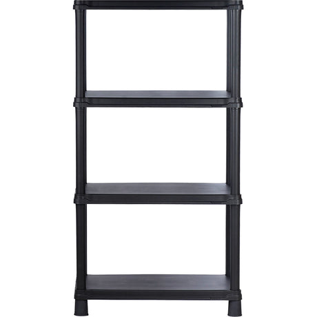 Estante Rimax Solido Negro 71.4x134cm de Cuatro Niveles