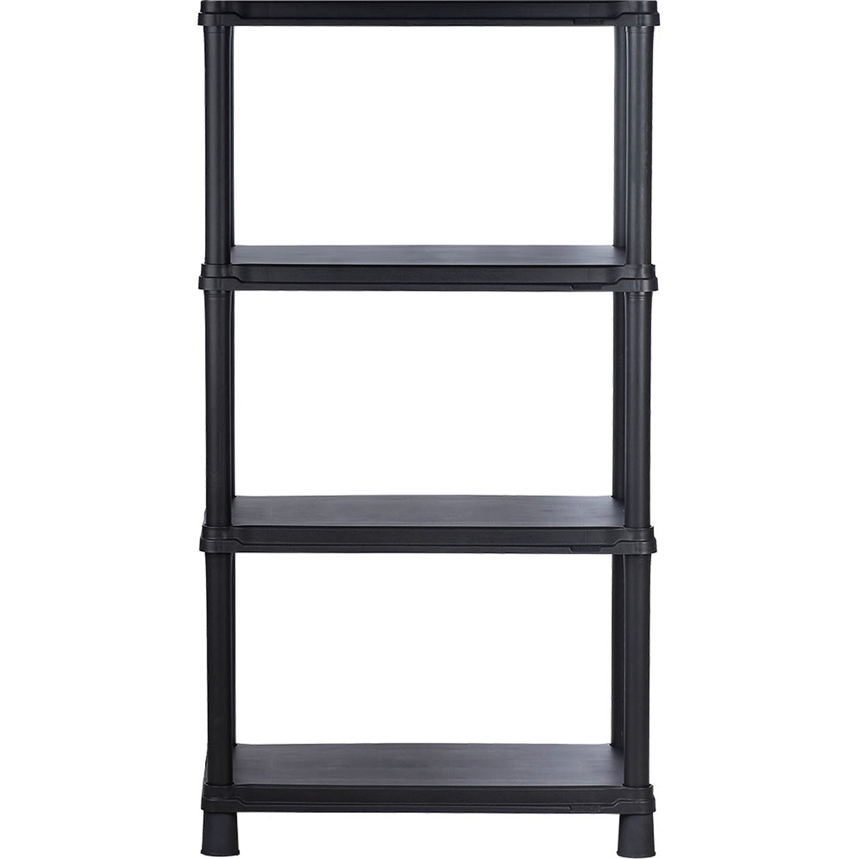 Estante Rimax Solido Negro 71.4x134cm de Cuatro Niveles