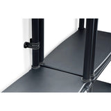 Estante Rimax Solido Negro 71.4x134cm de Cuatro Niveles