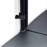 Estante Rimax Solido Negro 71.4x93.4cm de Tres Niveles