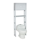 Organizador de Baño Rimax Gris Hielo 61.5x171.8cm con Un Entrepaño y con Un Cajón