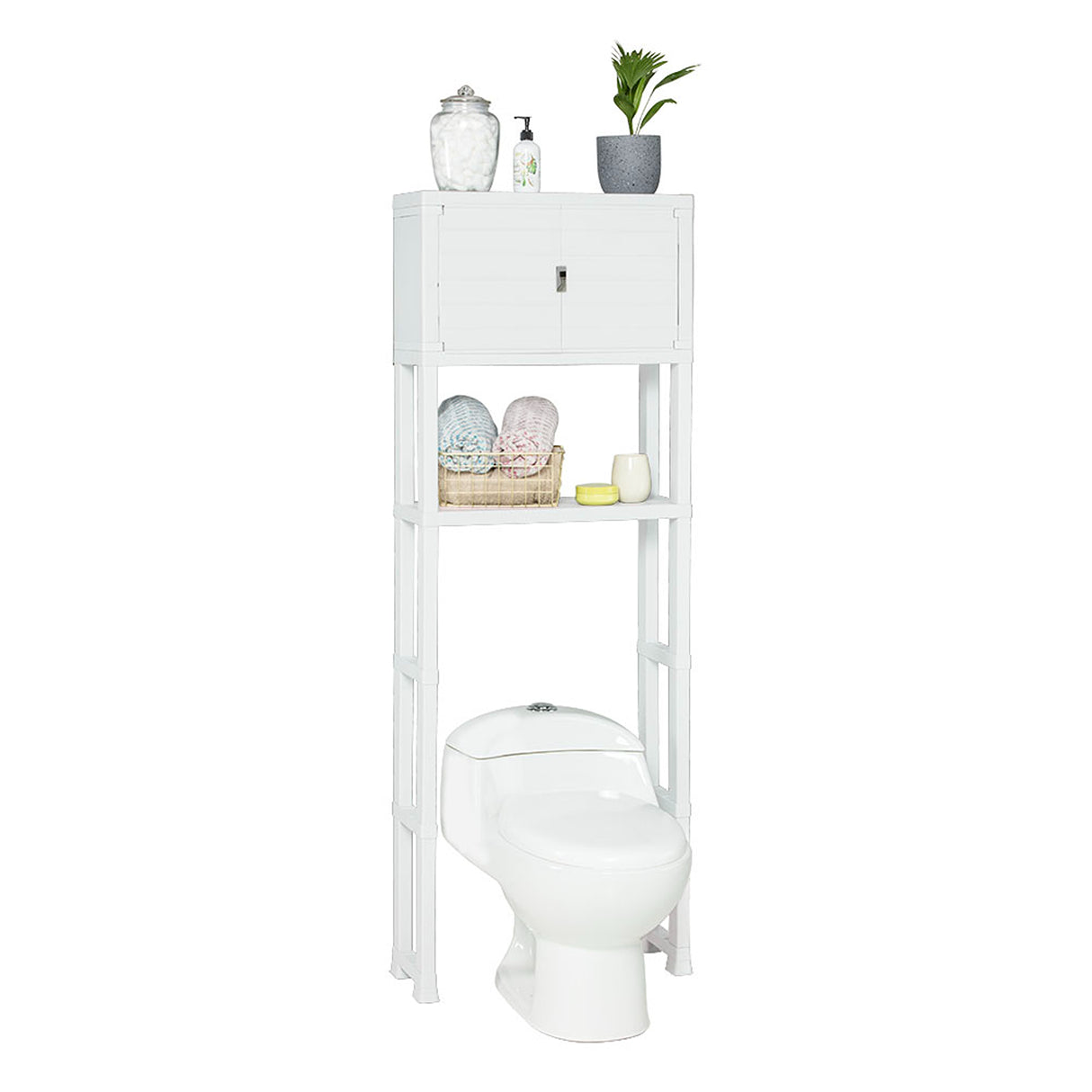 Organizador de Baño Rimax Blanco 61.5x171.8cm con Un Entrepaño y con Un Cajón